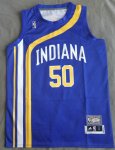 Maillot de Basket #50 Hansbrough Indiana Pacers Bleu print